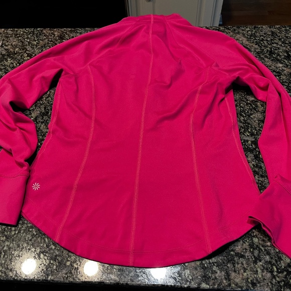 Athleta Salutation Jacket ~ Salvia Pink Size M - Picture 6 of 8